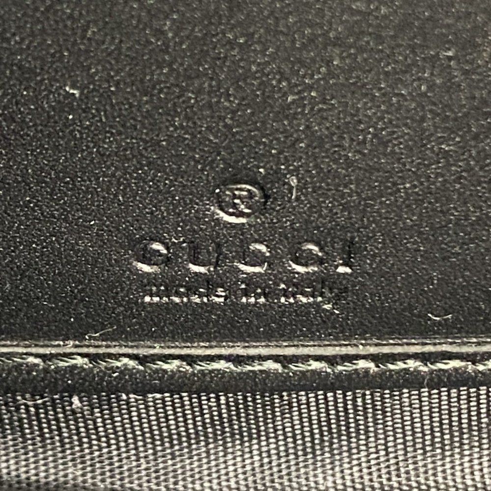 Gucci Floral Print Wallet - Green and Gold - Picture 4 of 10